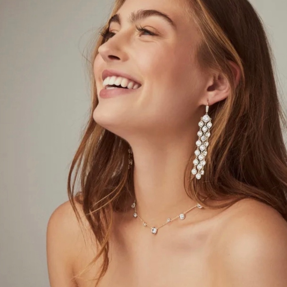 Kendra Scott Daya gold dangle earrings